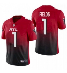 Men Atlanta Falcons #1 Justin Fields Red 2021 Draft Jersey