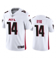 Men Atlanta Falcons 14 Damiere Byrd White Vapor Untouchable Stitched Football Jersey