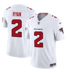 Men Atlanta Falcons  2 Matt Ryan White 2026 New F U S E  Vapor Untouchable Limited Stitched Football Jersey