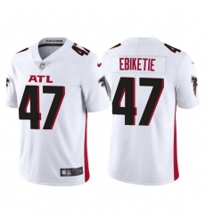 Men Atlanta Falcons 47 Arnold Ebiketie White Vapor Untouchable Limited Stitched Jersey