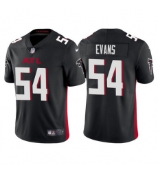 Men Atlanta Falcons 54 Rashaan Evans Black Vapor Untouchable Limited Stitched Jersey