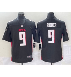 Men Atlanta Falcons 9 Desmond Ridder New Black Vapor Untouchable Limited Stitched Jersey