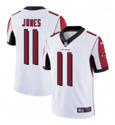 Men Nike Atlanta Falcons 11 Julio Jones White Vapor Untouchable Limited Player NFL Jersey