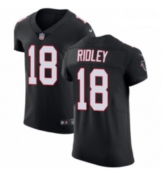 Men Nike Atlanta Falcons 18 Calvin Ridley Black Alternate Vapor Untouchable Elite Player NFL Jersey