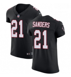 Men Nike Atlanta Falcons 21 Deion Sanders Black Alternate Vapor Untouchable Elite Player NFL Jersey