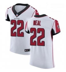 Men Nike Atlanta Falcons 22 Keanu Neal White Vapor Untouchable Elite Player NFL Jersey