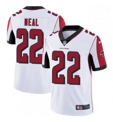 Men Nike Atlanta Falcons 22 Keanu Neal White Vapor Untouchable Limited Player NFL Jersey