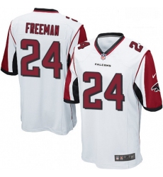 Men Nike Atlanta Falcons 24 Devonta Freeman Game White NFL Jersey