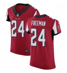Men Nike Atlanta Falcons 24 Devonta Freeman Red Team Color Vapor Untouchable Elite Player NFL Jersey