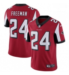 Men Nike Atlanta Falcons 24 Devonta Freeman Red Team Color Vapor Untouchable Limited Player NFL Jersey