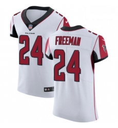Men Nike Atlanta Falcons 24 Devonta Freeman White Vapor Untouchable Elite Player NFL Jersey
