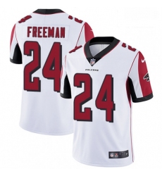 Men Nike Atlanta Falcons 24 Devonta Freeman White Vapor Untouchable Limited Player NFL Jersey