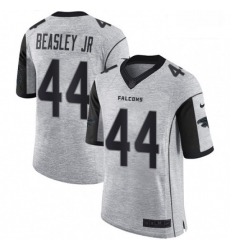 Men Nike Atlanta Falcons 44 Vic Beasley Limited Gray Gridiron II NFL Jersey