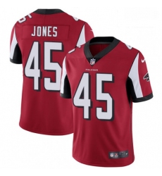 Men Nike Atlanta Falcons 45 Deion Jones Red Team Color Vapor Untouchable Limited Player NFL Jersey