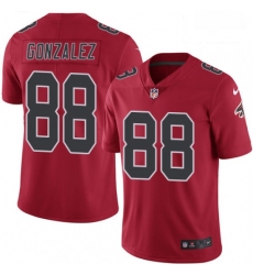 Men Nike Atlanta Falcons 88 Tony Gonzalez Elite Red Rush Vapor Untouchable NFL Jersey