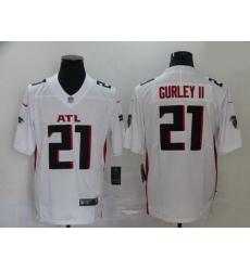 Men Nike Atlanta Falcons Todd Gurley II White Vapor Limited Jersey