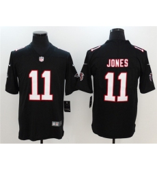 Men's Atlanta Falcons #11 Julio Jones Red 2020 Team Big Logo Limited Stitched Jersey