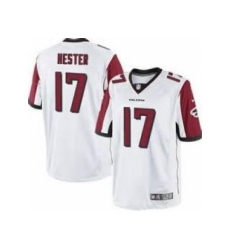 Nike Atlanta Falcons 17 Devin Hester White Elite NFL Jersey