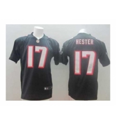 Nike Atlanta Falcons 17 Hester black Elite NFL Jersey