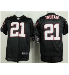 Nike Atlanta Falcons 21 Desmond Trufant Black Elite NFL Jersey