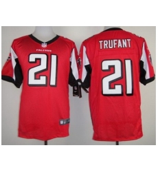 Nike Atlanta Falcons 21 Desmond Trufant Red Elite NFL Jersey