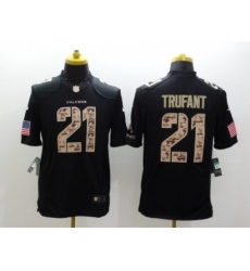 Nike Atlanta Falcons 21 desmond trufant black Limited Salute to Service NFL Jersey