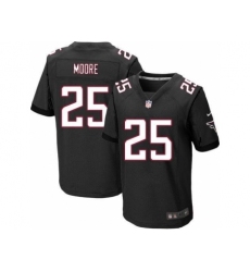 Nike Atlanta Falcons 25 William Moore Black Elite NFL Jersey
