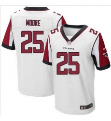 Nike Atlanta Falcons #25 William Moore White Mens Stitched NFL Elite Jersey