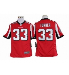 Nike Atlanta Falcons 33 Michael Turner Red Game NFL Jersey