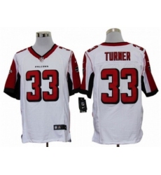 Nike Atlanta Falcons 33 Michael Turner white Elite NFL Jersey