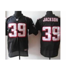 Nike Atlanta Falcons 39 Steven Jackson Black Elite NFL Jersey