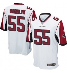 Nike Atlanta Falcons #55 Paul Worrilow White Men 27s Stitched NFL Elite Jersey