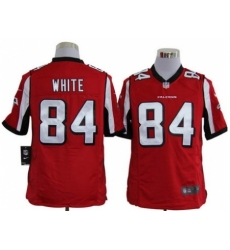 Nike Atlanta Falcons 84 Roddy White Red Game NFL Jersey