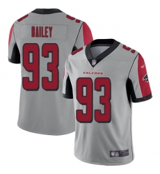 Nike Atlanta Falcons 93 Allen Bailey Silver Men Stitched NFL Limited Inverted Legend Jersey