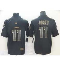 Nike Falcons 11 Julio Jones Black Gold Vapor Untouchable Limited Jersey