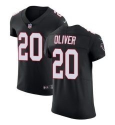 Nike Falcons #20 Isaiah Oliver Black Alternate Mens Stitched NFL Vapor Untouchable Elite Jersey