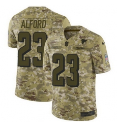 Nike Falcons #23 Robert Alford Camo Mens Stitched NFL Limited 2018 Salute To Service Jersey