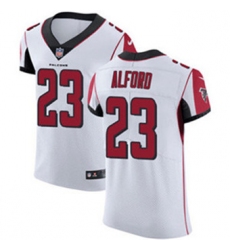 Nike Falcons #23 Robert Alford White Mens Stitched NFL Vapor Untouchable Elite Jersey
