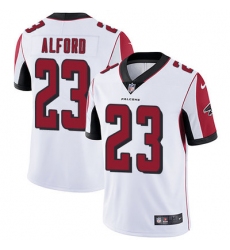 Nike Falcons #23 Robert Alford White Mens Stitched NFL Vapor Untouchable Limited Jersey