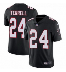 Nike Falcons 24 A J  Terrell Black Alternate Men Stitched NFL Vapor Untouchable Limited Jersey