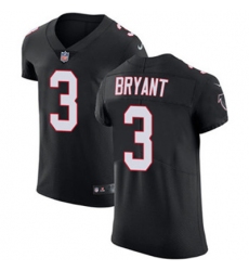 Nike Falcons #3 Matt Bryant Black Alternate Mens Stitched NFL Vapor Untouchable Elite Jersey