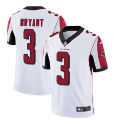 Nike Falcons #3 Matt Bryant White Mens Stitched NFL Vapor Untouchable Limited Jersey