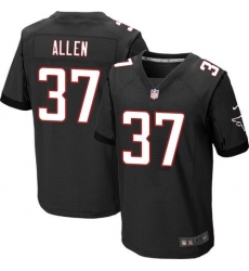 Nike Falcons #37 Ricardo Allen Black Alternate Mens Stitched NFL Elite Jersey