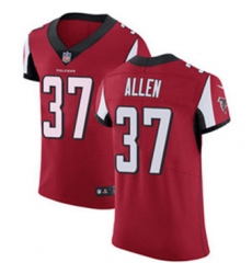 Nike Falcons #37 Ricardo Allen Red Team Color Mens Stitched NFL Vapor Untouchable Elite Jersey