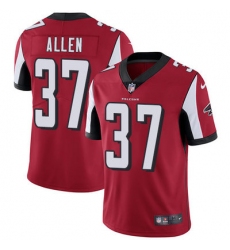 Nike Falcons #37 Ricardo Allen Red Team Color Mens Stitched NFL Vapor Untouchable Limited Jersey