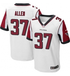 Nike Falcons #37 Ricardo Allen White Mens Stitched NFL Elite Jersey