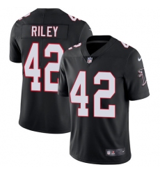 Nike Falcons #42 Duke Riley Black Alternate Mens Stitched NFL Vapor Untouchable Limited Jersey