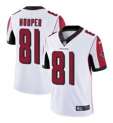 Nike Falcons #81 Austin Hooper White Mens Stitched NFL Vapor Untouchable Limited Jersey