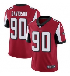 Nike Falcons 90 Marlon Davidson Red Team Color Men Stitched NFL Vapor Untouchable Limited Jersey