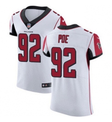 Nike Falcons #92 Dontari Poe White Mens Stitched NFL Vapor Untouchable Elite Jersey
